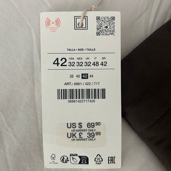 Flowy Drawstring Pants | Chocolate - Picture 5 of 6